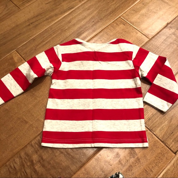 Paper Wings Red Robin Baby Girl Skirt and Top Set Size 6 months - Picture 5 of 9